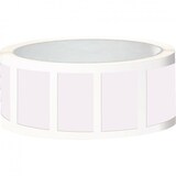 thumbnail of Aufkleber I Etikett, eckig, beschriftbar, weiß, Folie, selbstklebend, 50x25mm, 100/Rolle