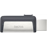 thumbnail of SanDisk USB 3.1 USB-Stick Ultra Dual 64 GB Schwarz, Silber