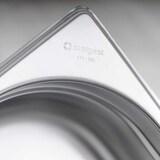 thumbnail of Stalgast Edelstahl Gastronormbehälter Serie STANDARD, GN 2/4 (100mm)