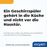 thumbnail of Exquisit Geschirrspüler EGSP1012-EB-030E inox | Spülmaschine 60 cm | 12 Maßgedecke | Startzeitvorwahl | Power+ | ECO Modus | Teilintegriert