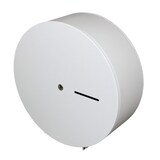 thumbnail of Toilettenpapierspender racon® MW GR, für Jumborollen, Metall, weiß #123359