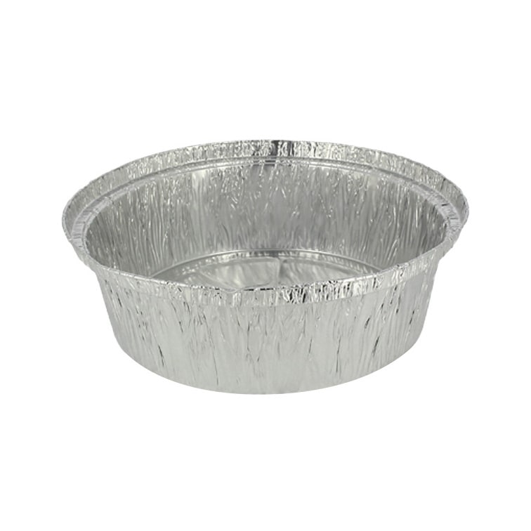 MONOUSO - Folie pan voor gebraden kip Rond vormig 1900ml (125 stuks)