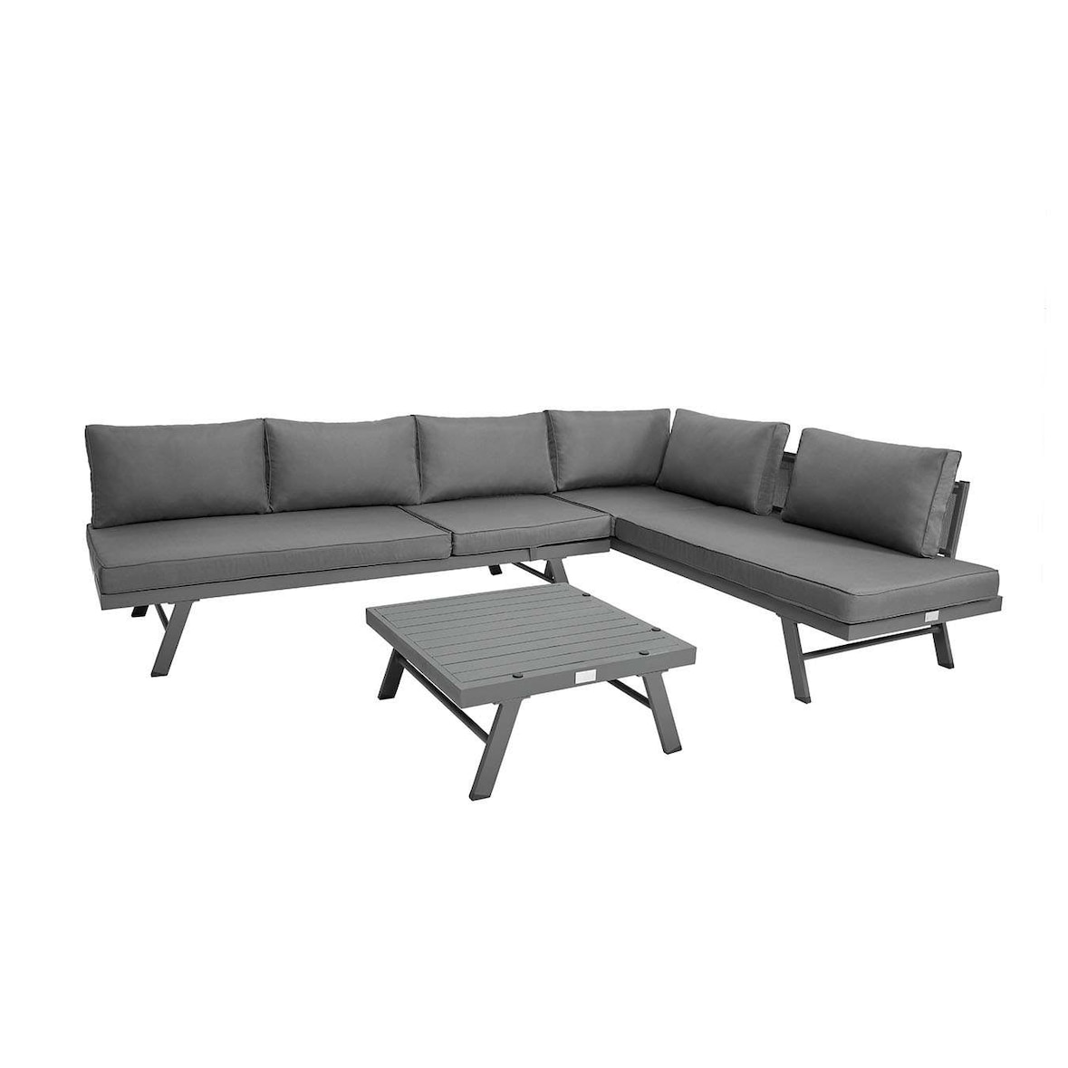 Feel Home - Alu Loungeset - Modica all in one - 8 opties