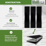 thumbnail of DREIBREIT by TRUTZHOLM Alu Auffahrrampe 175 cm 2-fach klappbar Tragkraft 1020 kg beschichtet Rampe