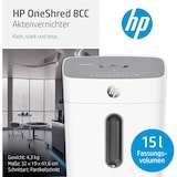 thumbnail of HP Aktenvernichter OneShred 8CC 8 Blatt Papier Kreditkarten Heftklammern