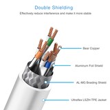 thumbnail of Helos Patchkabel S/FTP Cat 6 grau 15,0m