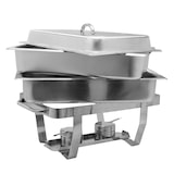 thumbnail of AcMax Edelstahl Speisenwärmer Warmhaltebehälter Chafing Dish T633