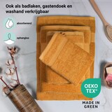 thumbnail of DoubleDry Handdoeken 6 st 50x100 cm - 100% katoen 500 g/m2 - okergeel