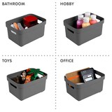 thumbnail of Boite de rangement Sigma home Box 2.5 L (Lot de 3) Anthracite Sunware