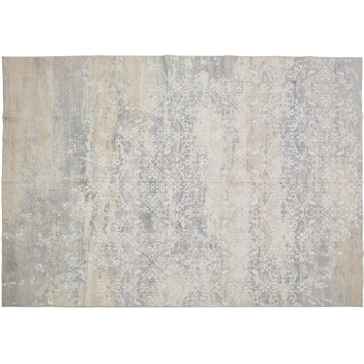 tectake Tapete vintage Dalia, pêlo curto - 160 x 230 cm bege