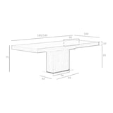 thumbnail of Angel Cerdá  Walnoot uitschuifbare eettafel 1015C