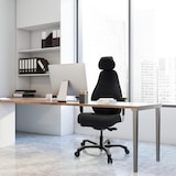 thumbnail of Poltrone direzionali RESISTIO XXL Tessuto nero hjh OFFICE