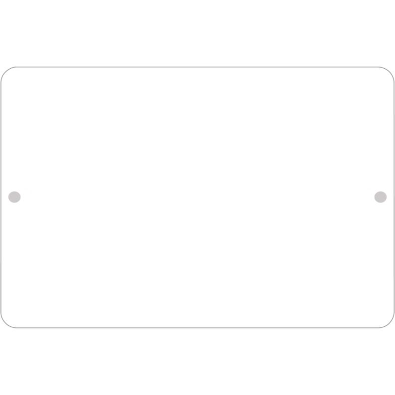 RNK Verlag Hängeetiketten / Kolli-Anhänger, Kunststoff, weiß