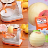 thumbnail of WellHome - Pelador de fruta de plástico ABS color Naranja y blanco