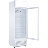 thumbnail of METRO Professional Frigorífico con puerta de vidrio GSC2350, plástico/acero, 62x63.6x201.1cm,324l, enfr. por aire,180 W, con cerradura, blanco