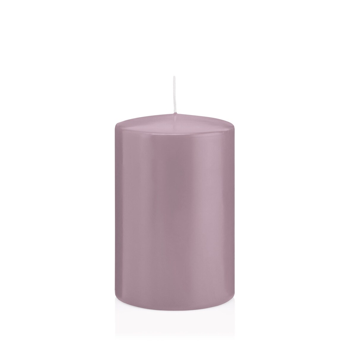 Stumpenkerzen Mauve Lila 200 x Ø 98 mm, 6 Stück
