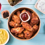 thumbnail of BIOZOYG 200 Stück Dipschälchen 15ml quadratisch Einwegschälchen Palmblattschälchen Snackschälchen, kompostierbar, ideal für Fingerfood und Snacks