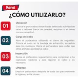 thumbnail of Remi Hogar Trampa para Ratas | Caja Portacebos para Ratas EVO | Llave de Apertura, Varilla de Metal y Soporte para Fijar en Paredes o Postes