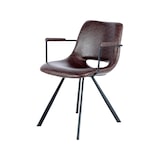 thumbnail of Stuhl Arleyne 600 2er-Set Dunkelbraun