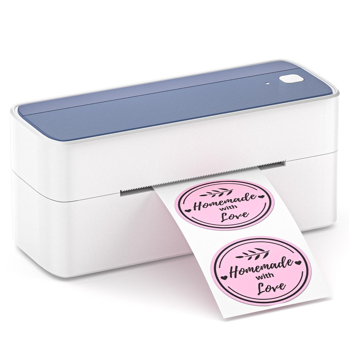 Mini Imprimante Bluetooth Étiquettes Thermique Haute Vitesse Multilingue Violet + Blanc YONIS