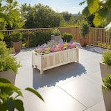 thumbnail of tectake Carré potager BLOMSTER 70 x 30 x 25 cm Marron