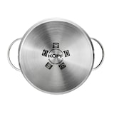 thumbnail of Kopf Topfset Stilo (Edelstahl, 10-teilig, inkl. 5 Deckel, Induktion)