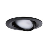 thumbnail of Paulmann Spot encastré LED Nova Coin Kit de 3 orientable  rond 84mm 50° Coin 3x6W 3x470lm 230V  2700K Noir mat 94471