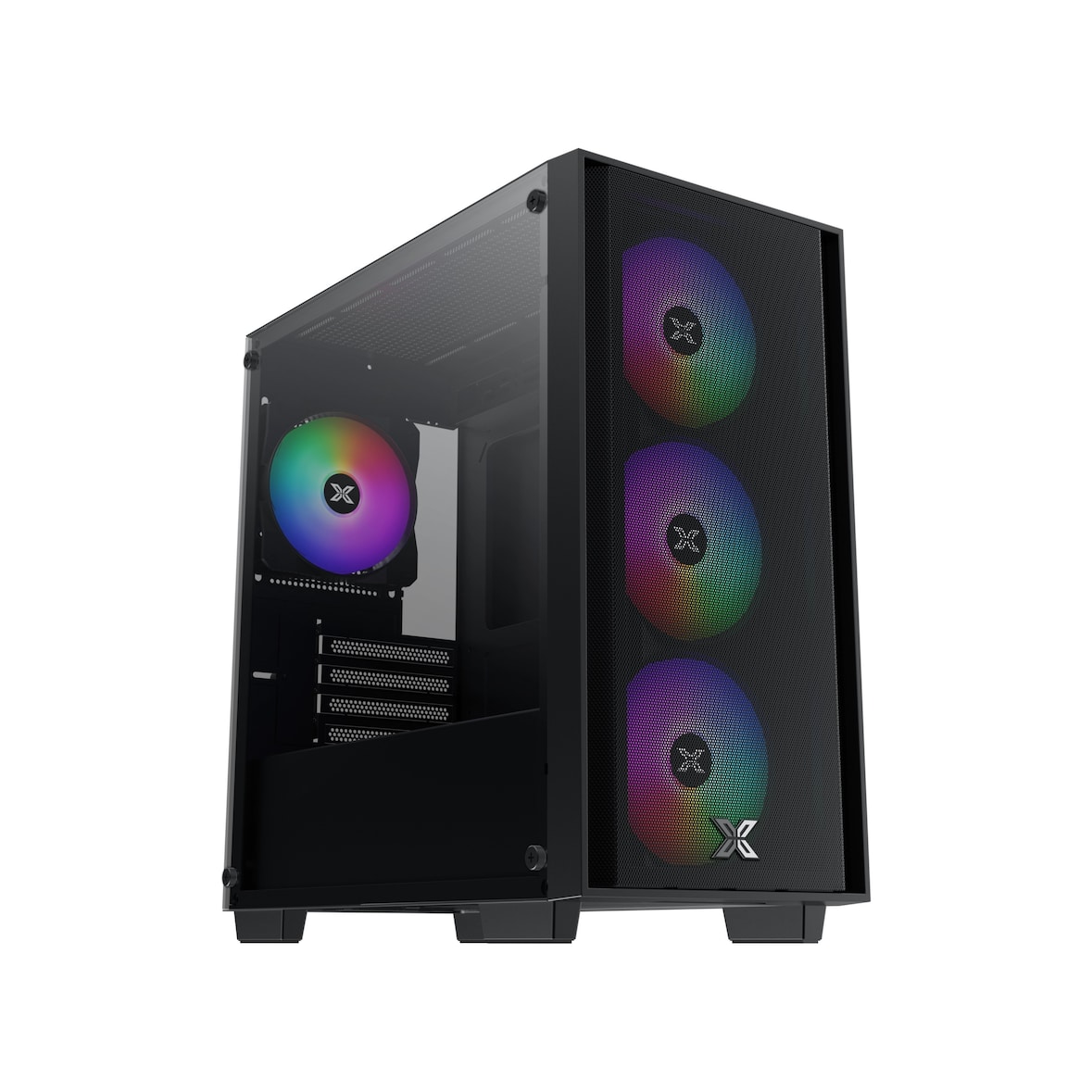 Boîtier Pc - Xigmatek - Nyx Air Ii (noir) - Mini Tour - Format Micro-atx - Sans Alimentation