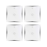 thumbnail of Pack 4 Interruttori da Parete Wifi Tramite App per Smartphone Bianco 7hsevenon Home