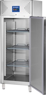 thumbnail of Stalgast Edelstahl-Kühlschrank, GN 2/1, 740x810x2010 mm (BxTxH), 0,21 kW