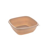 thumbnail of 300x Menüschale, PP, beige, quadratisch, 750ml