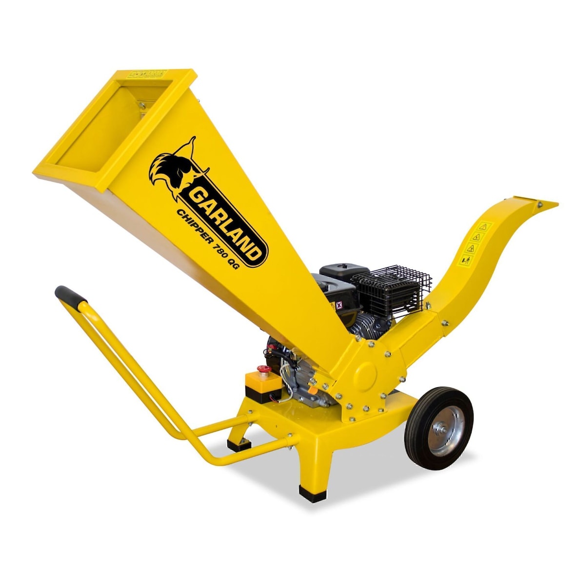GARLAND CHIPPER 780QG-V23 - Biotriturador de gasolina  - Motor 4T  de 212 cc, 5,3 CV y 50 kg. Rodillo de cuchillas y contracuchilla, Dmax rama 6 cm.