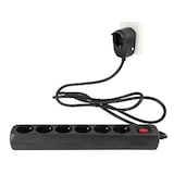 thumbnail of REV 0012692514 Verlängerungskabel 2 m 7 AC-Ausgänge Drinnen Schwarz