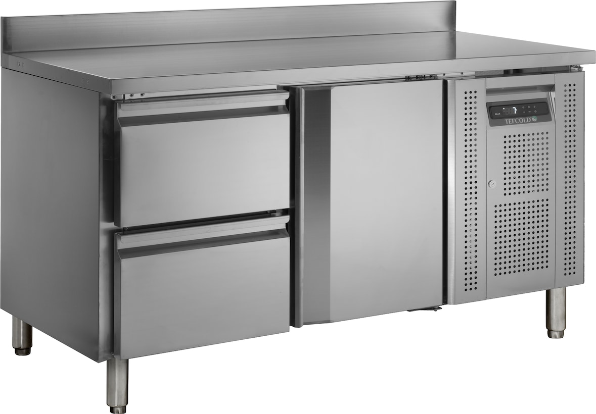 TEFCOLD Thekenkühlschrank GN1/1 CK7220 282l SS 304