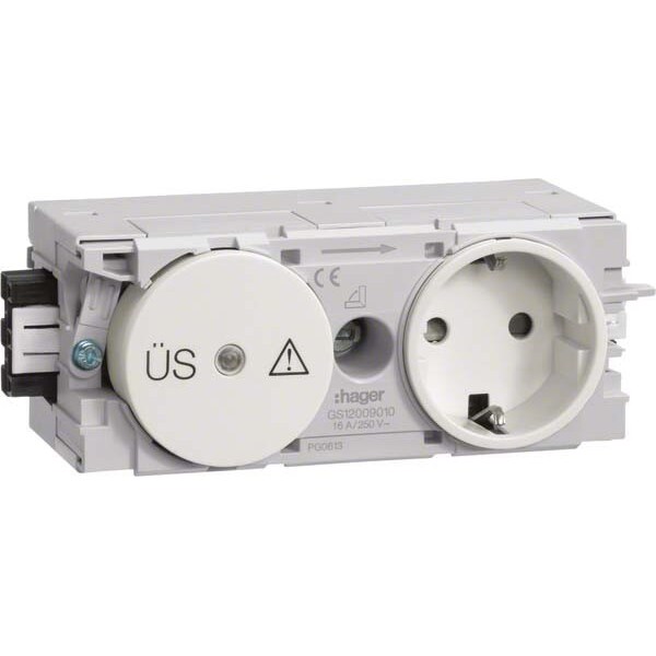 Tehalit Steckdose und Feinschutz GS12009001