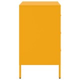 thumbnail of vidaXL Nachttisch Senfgelb 36x39x68 cm Stahl