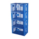 thumbnail of 4 Stück Bäckerkisten / Brotkisten 600 x 400 x 320 mm in blau