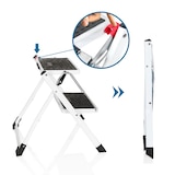 thumbnail of Escada dobrável SOLID W1 branco hjh OFFICE