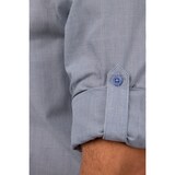 thumbnail of Chef Works® VERISMO Herren Stehkragenshirt der Contemporary Collection Artikel SFB02 Blau Größe 3XL