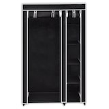 thumbnail of Helloshop26 - Armoires penderie etagère tissu noir entrée chambre camping 2002002