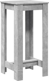 thumbnail of Betongrauer Stehtisch 51x50x103,5 cm, Holzwerkstoff Solaris Chic-Modell
