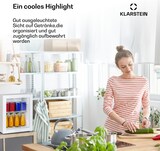 thumbnail of Brooklyn 23 Mini-Kühlschrank Glastür LED Ablage Weiß