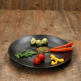 thumbnail of 18tlg Tellerset Panther matt schwarz für 6 Personen aus Steingut – AS.18.F.01892