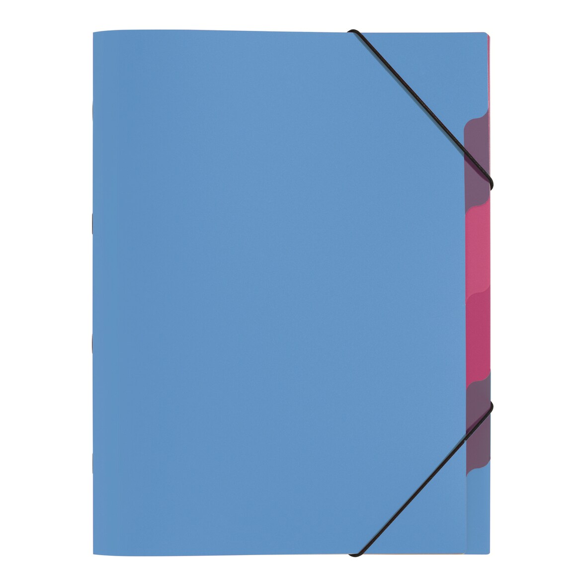 PAGNA Ordnungsmappe Funky School 41803-13 A4 5Fächer PP hellblau