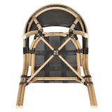 thumbnail of Chaise de terrasse empilable bistrot parisien noire