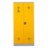 thumbnail of PROREGAL Gefahrstoffschrank Snake| HxBxT 195x92x42 cm | Grau-Rapsgel