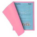 thumbnail of EXACOMPTA Paquet de 100 chemises SUPER 250 en carte 210 grammes coloris Rose
