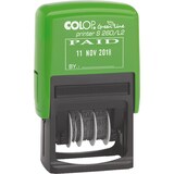 thumbnail of COLOP Printer S 260/L GREEN LINE BEZAHLT/127788, Kissen rot/blau, 24x45mm