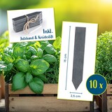thumbnail of Hoberg Schiefer-Pflanzschilder 10er Set - Gartenschilder für Pflanzen & Kräuter