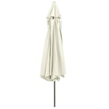 thumbnail of vidaXL Parasol met metalen paal 390 cm zandwit